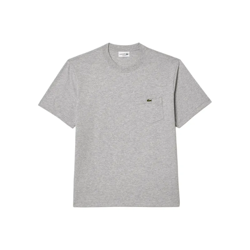 LACOSTE T Shirts Men Gray-0