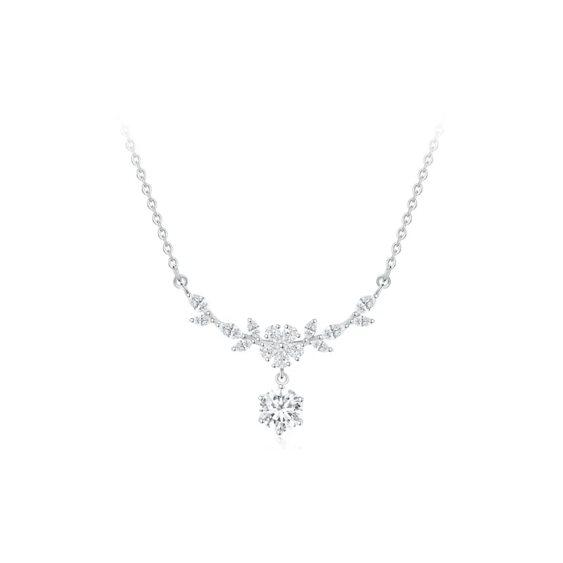 SINO GEM 999 Fine Silver Necklaces Women's-0