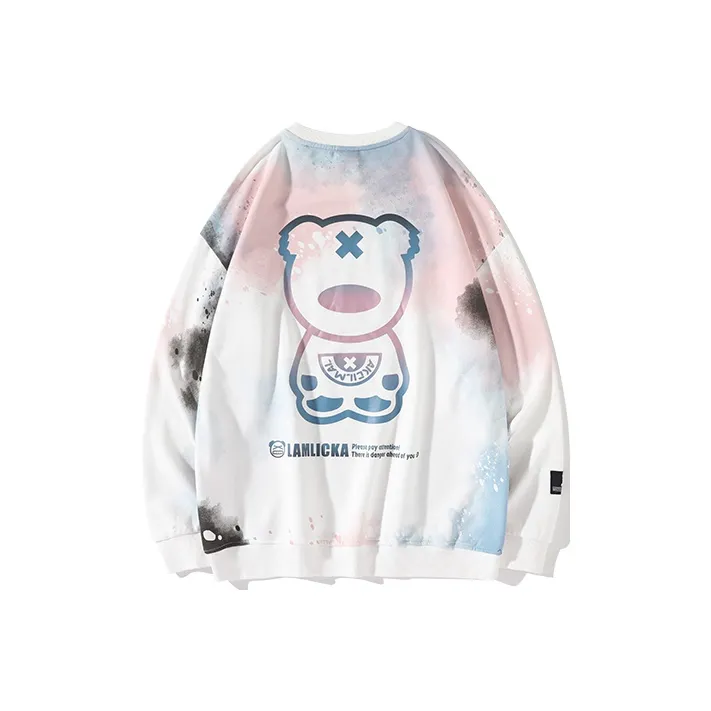 LAMLICKA Sweatshirt Unisex White-0