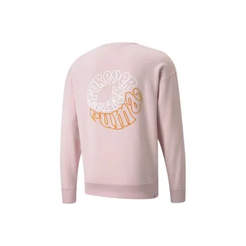 PUMA Downtown Series Sweatshirt Men's Pink