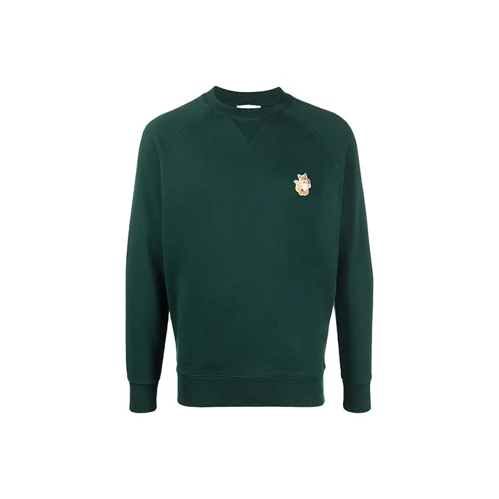 Maison Kitsune Sweatshirts Men Green-0