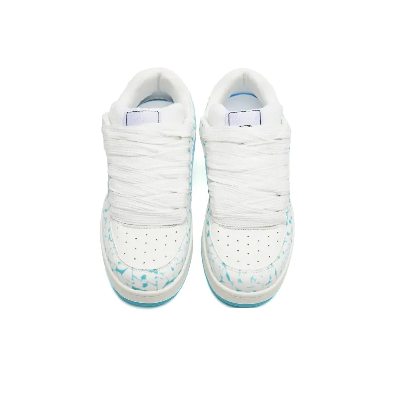 Circle Small Coverage Slip Resistant, Abrasion Resistant, Height Increasing Low Top Skateboard Shoes Unisex-11