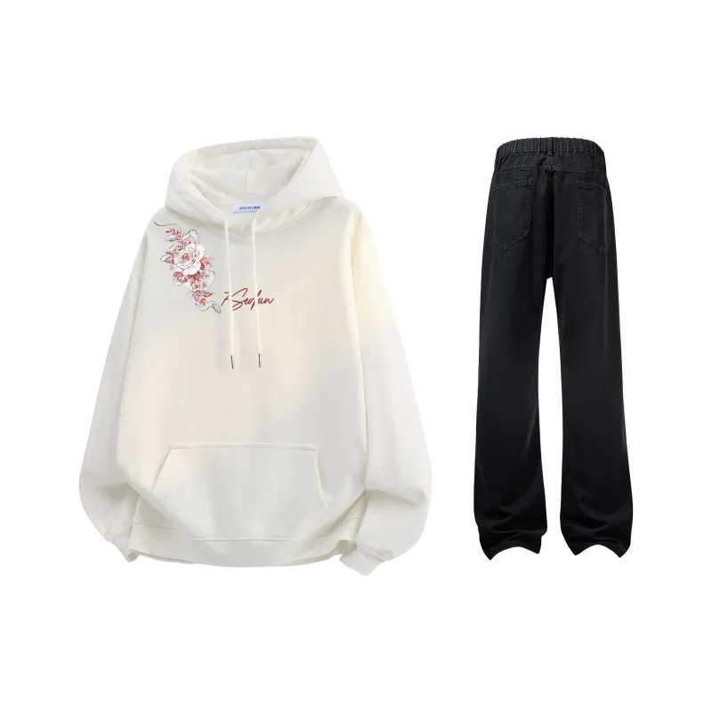 7 SEVFUN Sweatshirt Sets Unisex-19