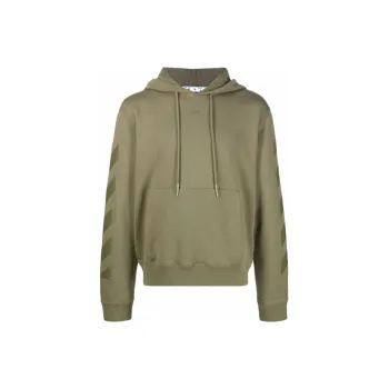 OFF WHITE Slim Fit Rubber Arrows Hoodie