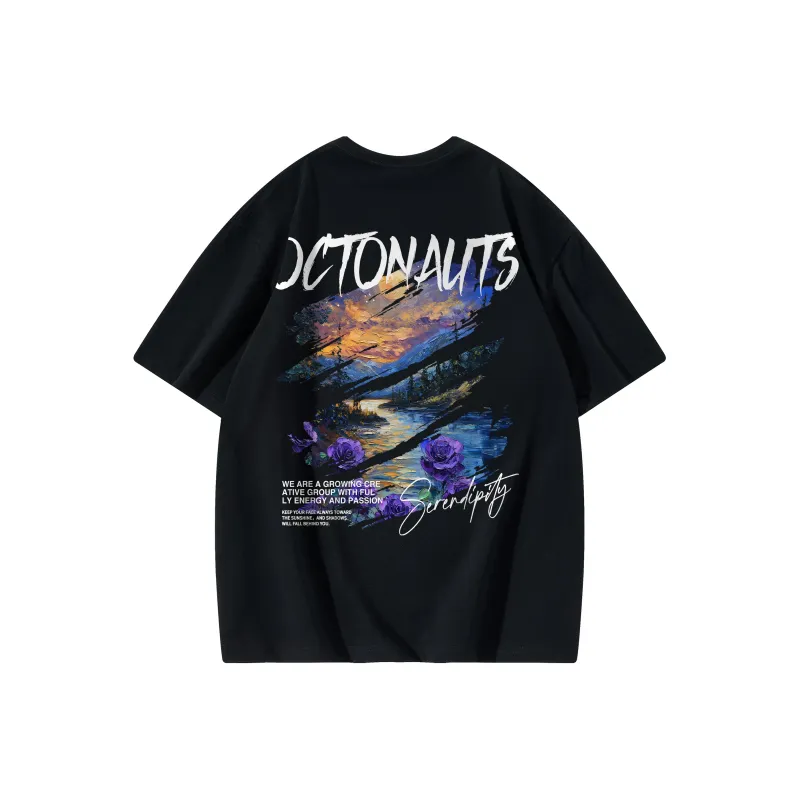 Small Columns Under The Sea T Shirt Unisex-8