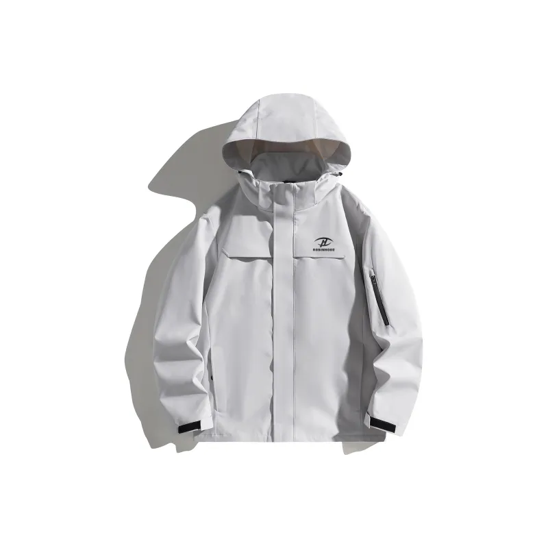 ROBINHOOD Waterproof, Windproof, Breathable, Abrasion Resistant, Thermal, Water Repellent Windbreaker Jacket Unisex-60