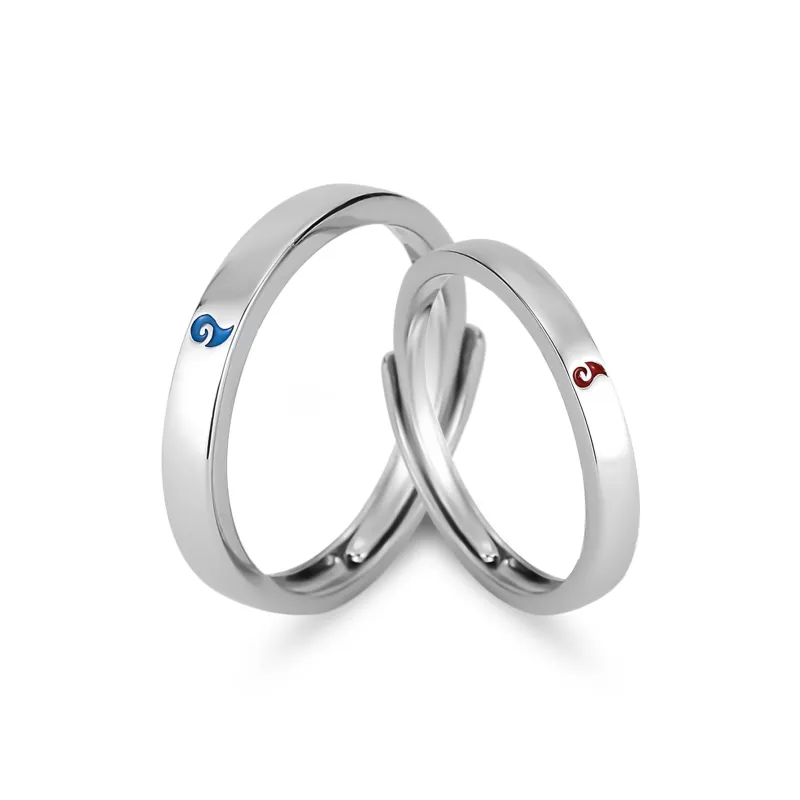 VOCK 925 Sterling Silver Rings Unisex-2