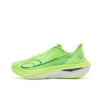 QIAODAN Swift 3PRO Running Shoes Men Low Top Flying Shadow Green Jordan White