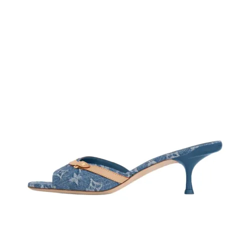 LOUIS VUITTON 6AM Quiet Slide Slippers Women's Gaga