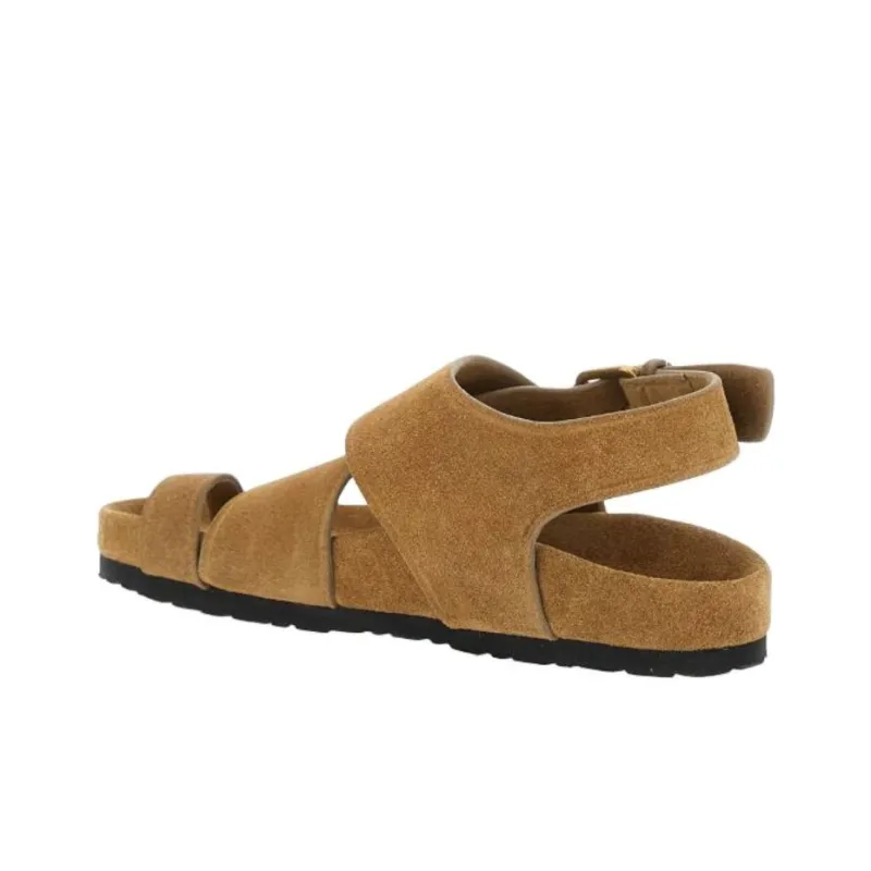SOEUR One Strap Sandals Women's Beige-3