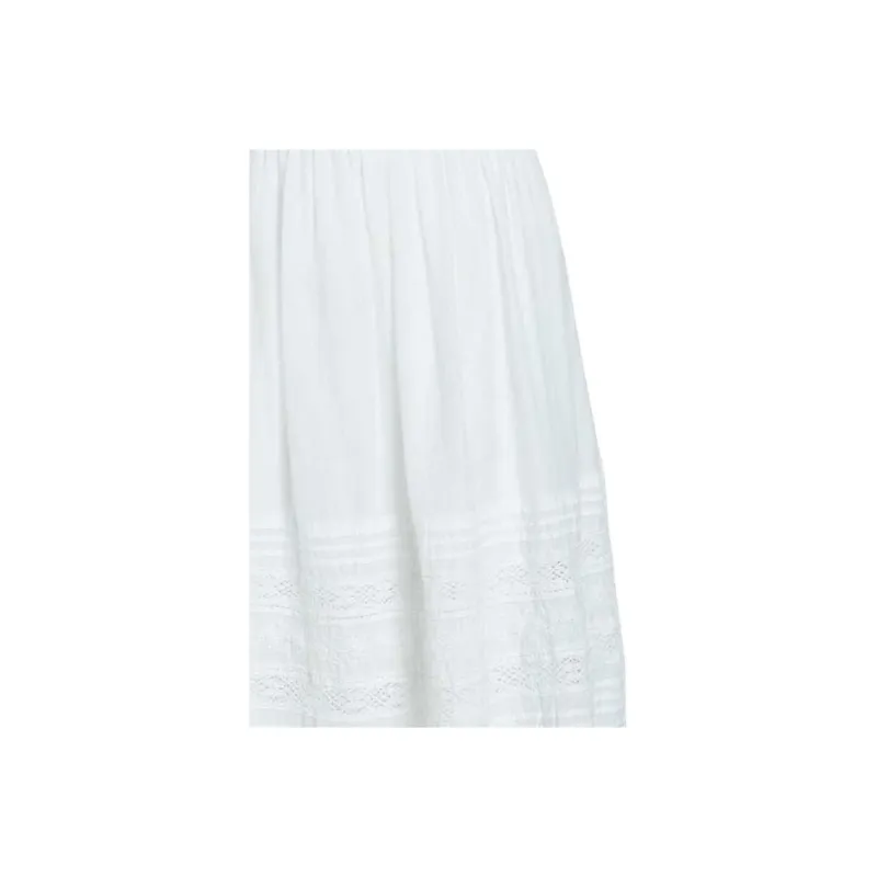 Polo Ralph Lauren SS25 Casual Long Skirt Women's White-4