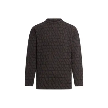 Valentino Allover Logo Knitwear