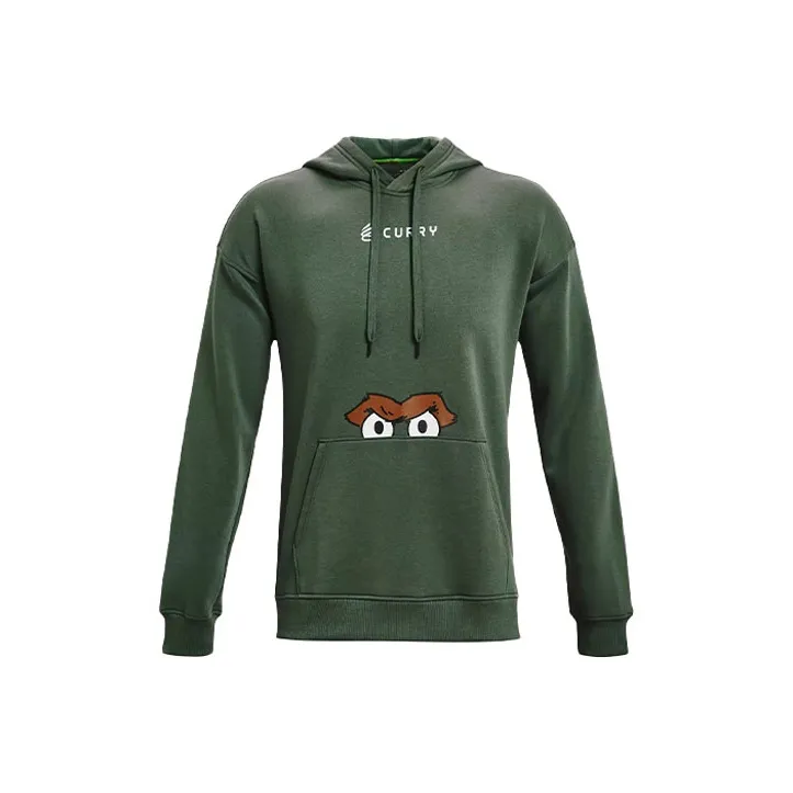 Under Armour Curry Sesame Sweatshirt Men's Green-0