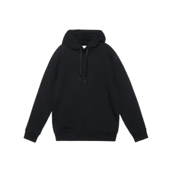 Burberry Check Ekd Cotton Hoodie