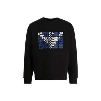 GIORGIO ARMANI Sweatshirts Men Black