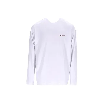 Jacquemus Le Pavane Logo Long Sleeve T Shirt