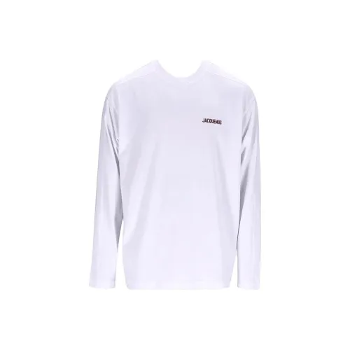 Jacquemus Le Pavane Logo Long Sleeve T Shirt