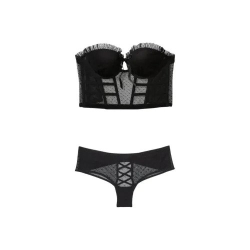 Victoria's Secret Underwear Set Women's Black