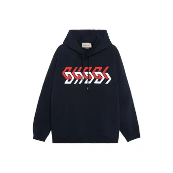 GUCCI Jersey Sweatshirt With GUCCI Mirror Print