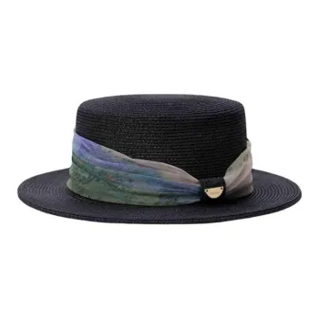 MITHAOL KUSC Polyester Flat Top Hat Women's