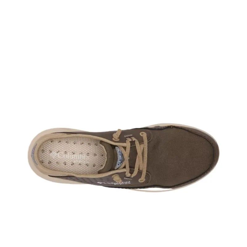 Columbia PFG Bahama Non slip Lightweight Low Top Casual Shoes Men's Brown-3