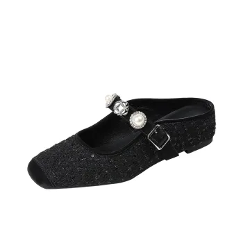 YAFEI XUANYU Abrasion Resistant Slip Resistant Wrap toe Slippers Women's