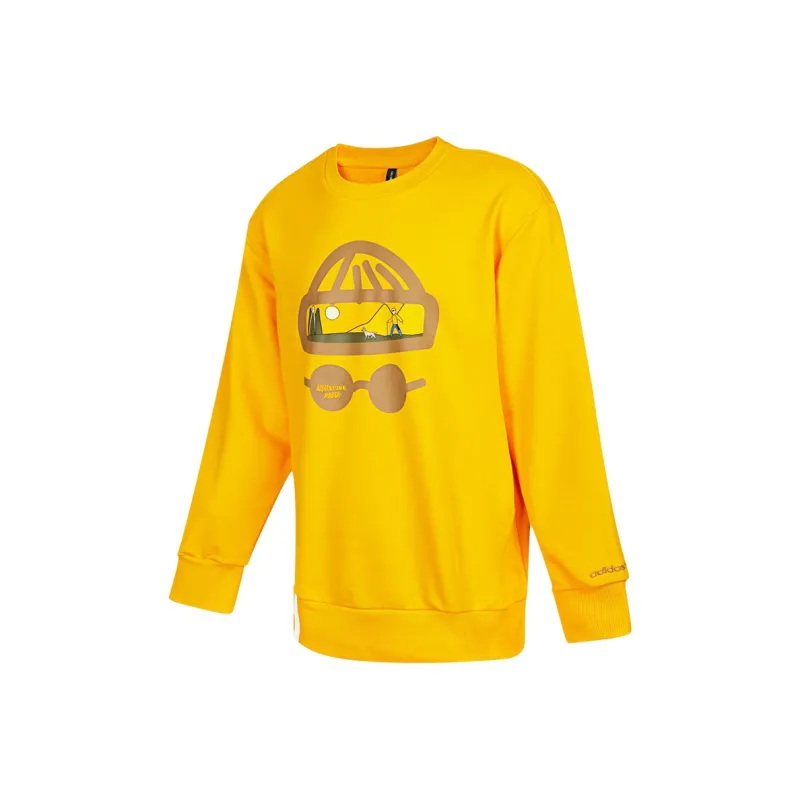 Adidas Neo Sweatshirts Men Yellow-0
