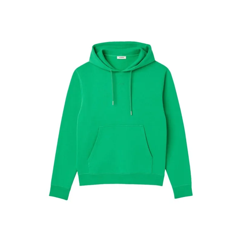 Sandro Logo print Organic Cotton Hoodie-0