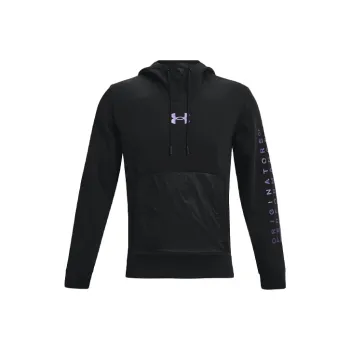 Under Armour Sweatshirt Men's Black Purple