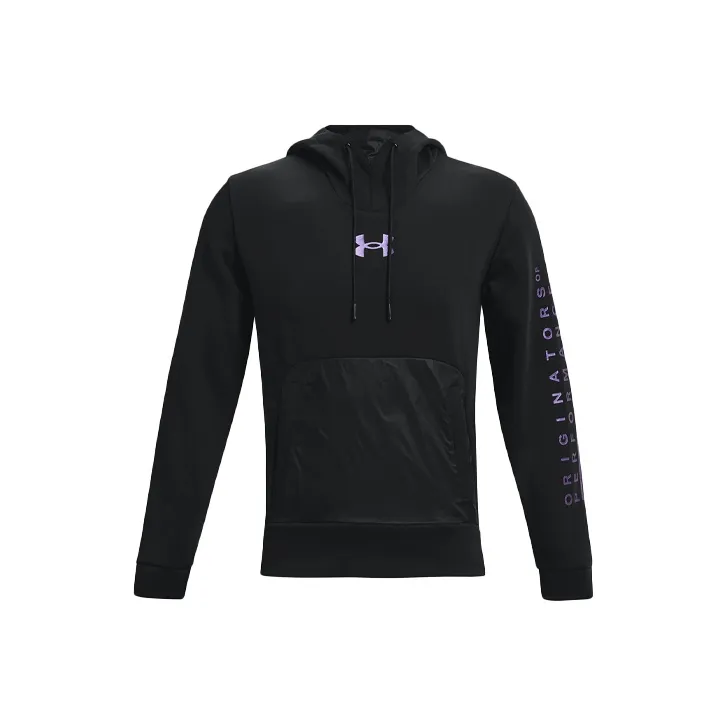 Under Armour Sweatshirt Men's Black Purple-0
