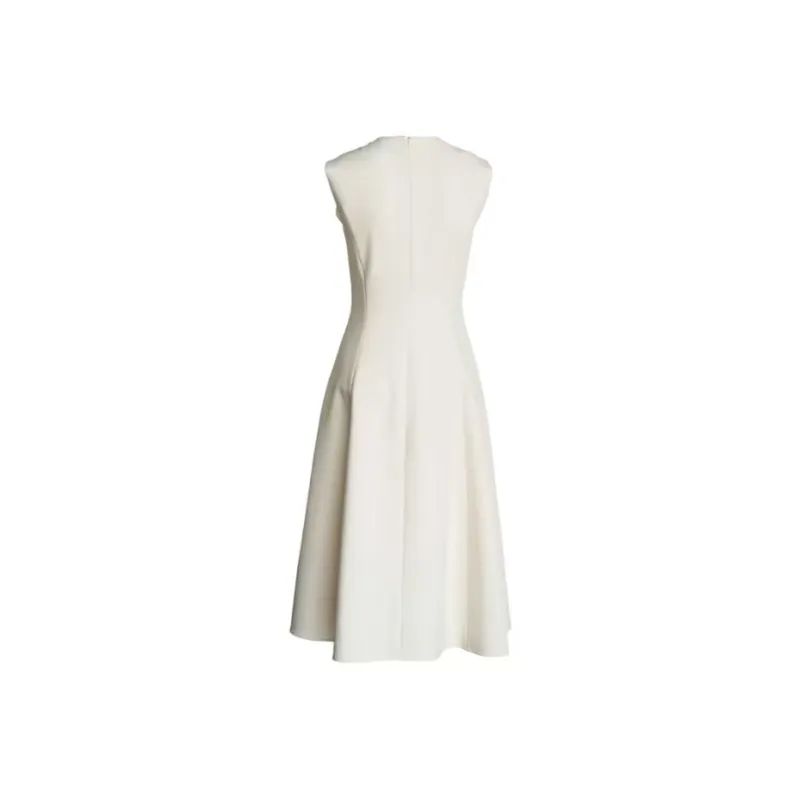 PUREIDOL Sleeveless Dress Women's Ecru-1