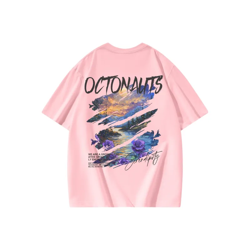 Small Columns Under The Sea T Shirt Unisex-6