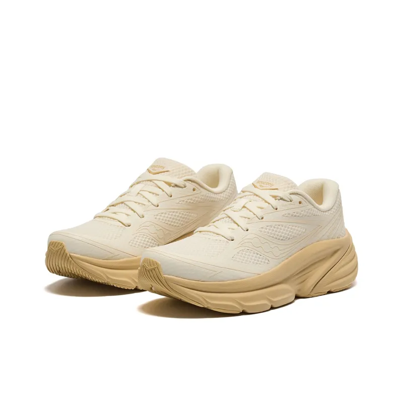 Saucony GUARD AMR Anti Slip Wear Resistant Low Top Casual Running Shoes Women's Beige-2