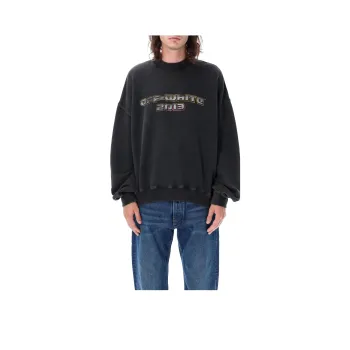 OFF WHITE Digit Bacchus Cotton Sweatshirt