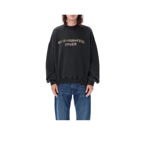 OFF WHITE Digit Bacchus Cotton Sweatshirt