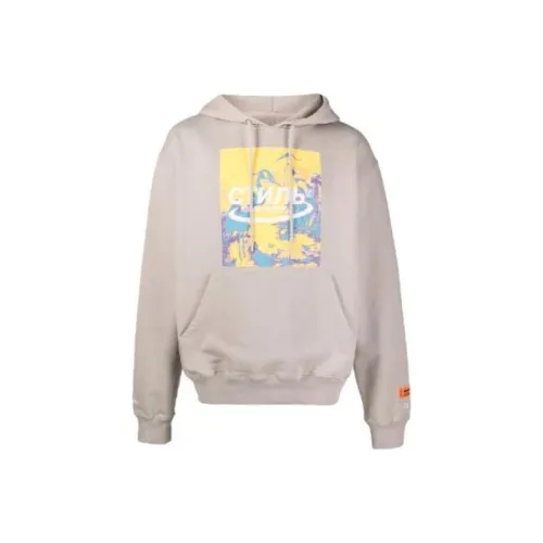 HERON PRESTON Sweatshirts Men Coffee