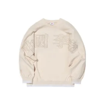 LiNing Sweatshirts Unisex Swan White