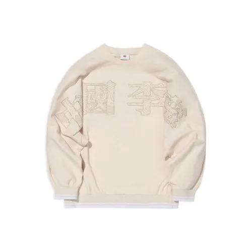 LiNing Sweatshirts Unisex Swan White