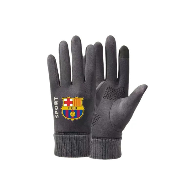 LEMONKID Fleece Knit Gloves Unisex-7