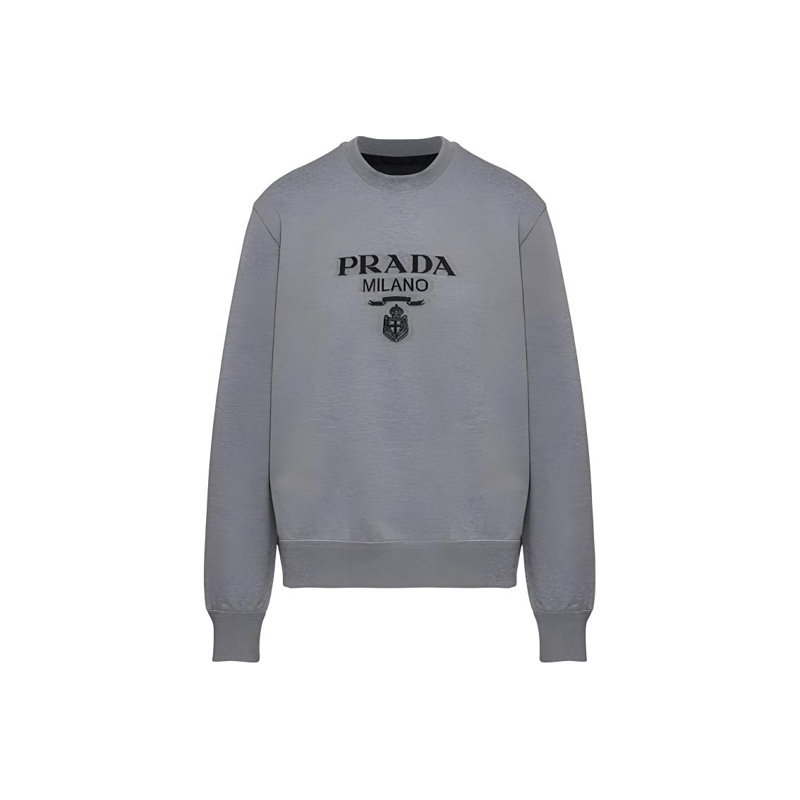 Prada Grey Hoodies Sweatshirts on Sale & Authentic - POIZON Prada Grey Hoodies Sweatshirts on Sale & Authentic - POIZON