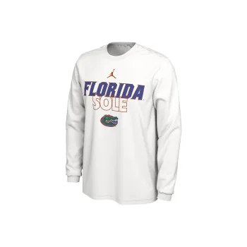 Jordan University Of Florida Basketball Sweatshirt Men's White