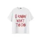 White (Red Text)