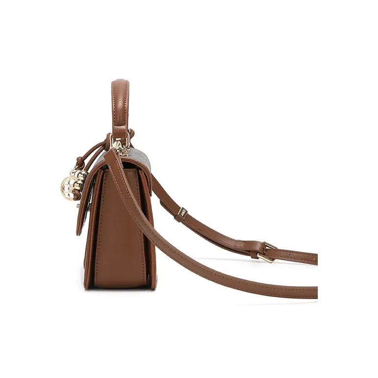 BETTINA VIVIAN PU Handbag Regular Women's Coffee-5
