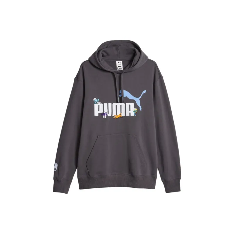 PUMA Sweatshirts Men Charcoal Black-0