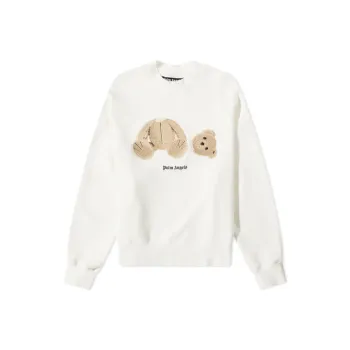 PALM ANGELS Bear Crew Sweatshirt