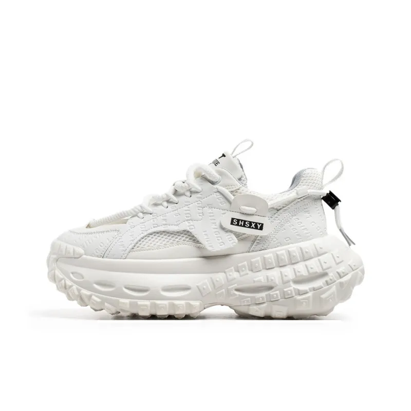 Grumpy Ram Breathable Height Increasing Low Top Chunky Sneakers Men's-11