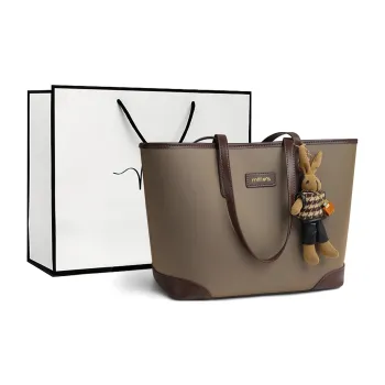 MILLIE'S Fabric Handbag Shoulder Bag Women's Khaki