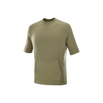SALOMON CIFER T Shirt Unisex Lime Gray