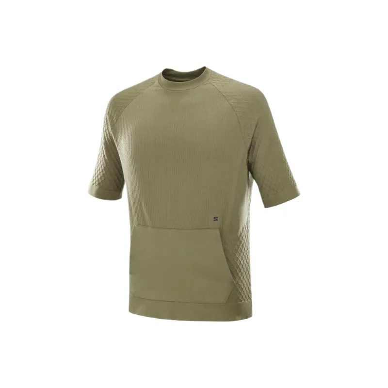 SALOMON CIFER T-Shirt Unisex Lime Gray-0