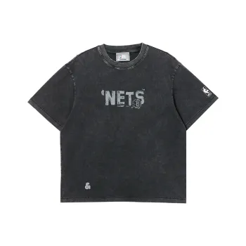 JACK JONES· JACK & JONES X NBA Co branded Brooklyn Nets T Shirt Men's